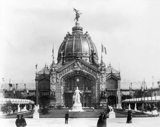 Die Zentralkuppel, Pariser Ausstellung, 1889